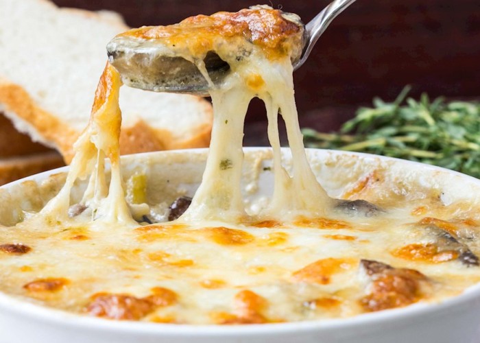 Chicken and mushroom Julienne