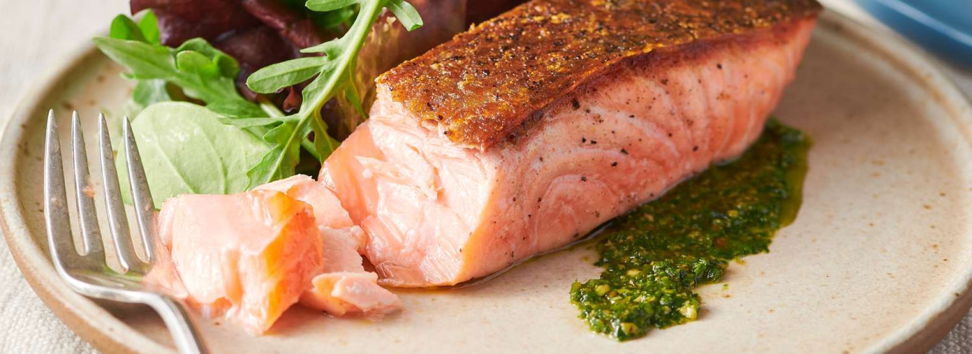 Baked salmon