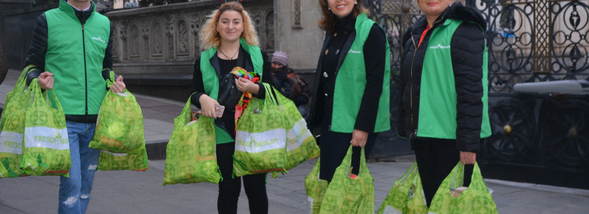 ​Members of Fresco Charity Fund congratulated people on St. Barbare’s Day