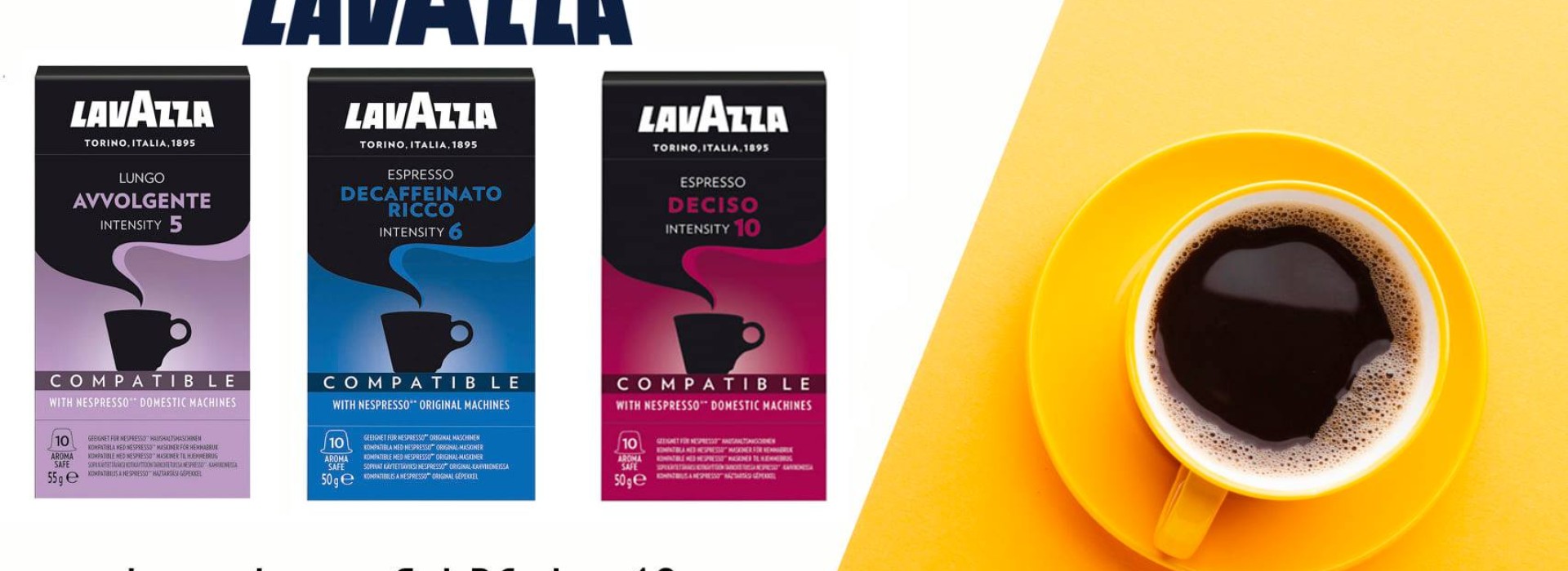LAVAZZA-ს კაფსულის ყავა